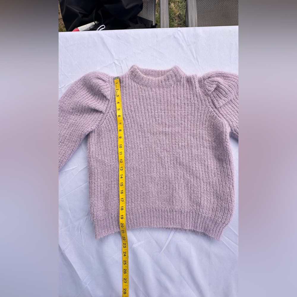 Lavender Knit Women's Sweater